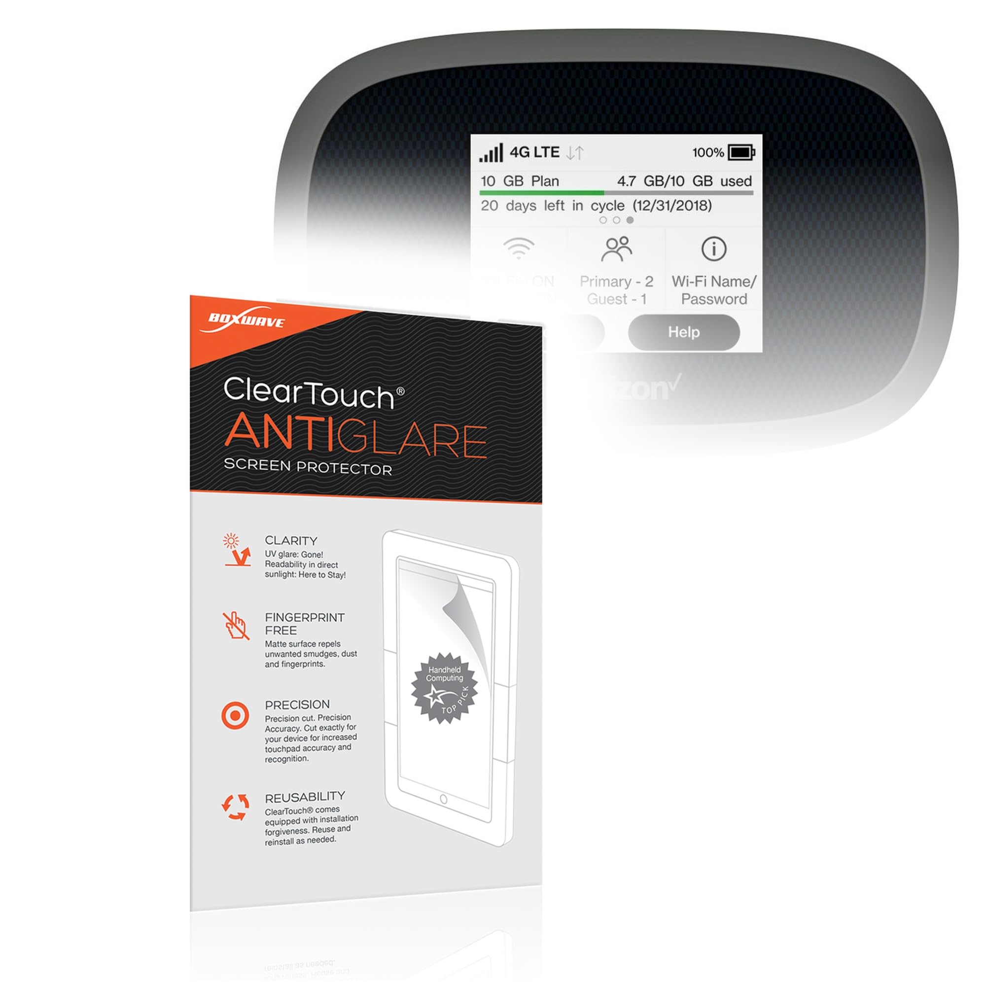Amazon.com: BoxWave Screen Protector Compatible with Verizon